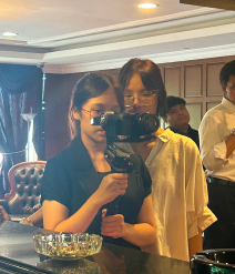 Behind the scenes of a university video production, photo 2