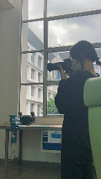 Behind the scenes: Anati photographing a campus event